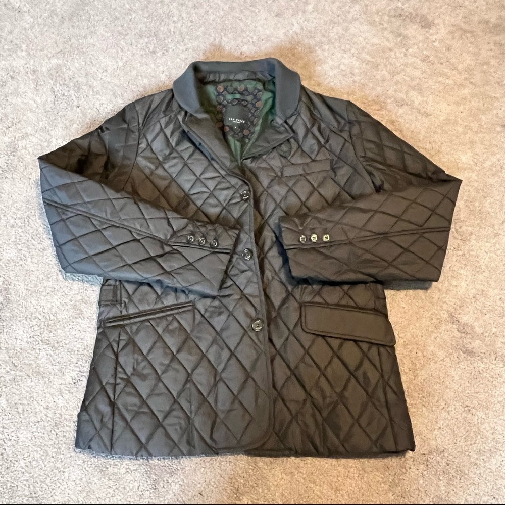 Ted Baker | Quilted Jacket Navy